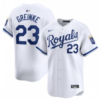 ultra‑ Zack Greinke Kansas City Royals Nike Home Limited Player Jersey - White ‑uniform