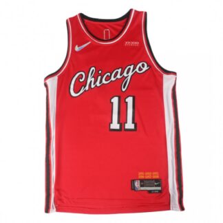 Chicago Bulls DeMar DeRozan #11 Nike Red 2021/22 Swingman 75th Anniversary Jersey - City Edition