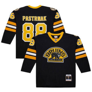 Men's Boston Bruins #88 David Pastrnak Black 2014-15 Stitched Hockey Jersey