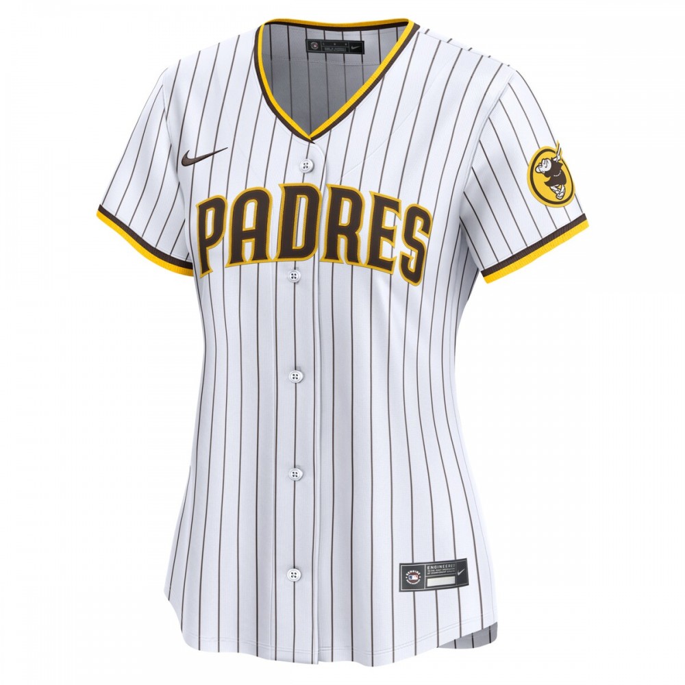 San Diego Padres Nike Women's Home Limited Jersey - White - Image 2