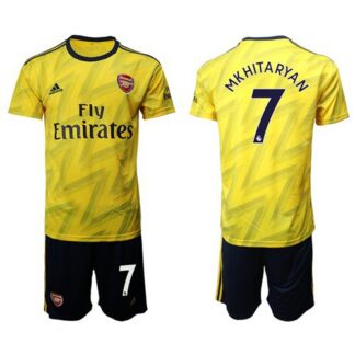 Arsenal #7 Mkhitaryan Away Soccer Club Jersey