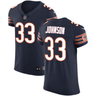 Nike Chicago Bears #33 Jaylon Johnson Navy Blue Team Color Men’s Stitched NFL Vapor Untouchable Elite Jersey