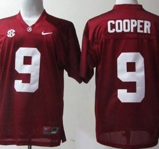 Alabama Crimson Tide #9 Amari Cooper Red Jerseys