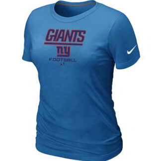 New York Giants L.blue Women's Critical Victory T-Shirt
