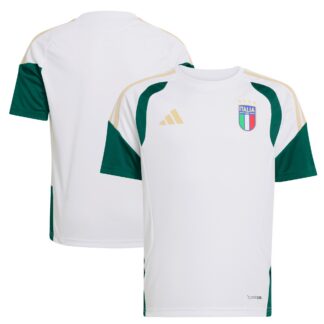 Italy National Team adidas Youth FIFA x World Cup 2026 Tiro Training Jersey – White