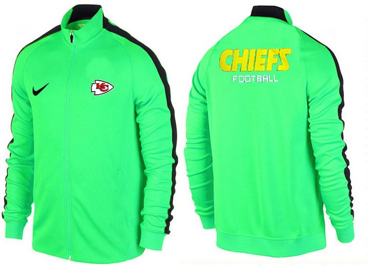 NFL Kansas City Chiefs Team Logo 2015 Men Football Jacket (18)