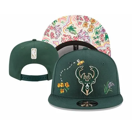 Milwaukee Bucks Snapback Hat 0PKZ