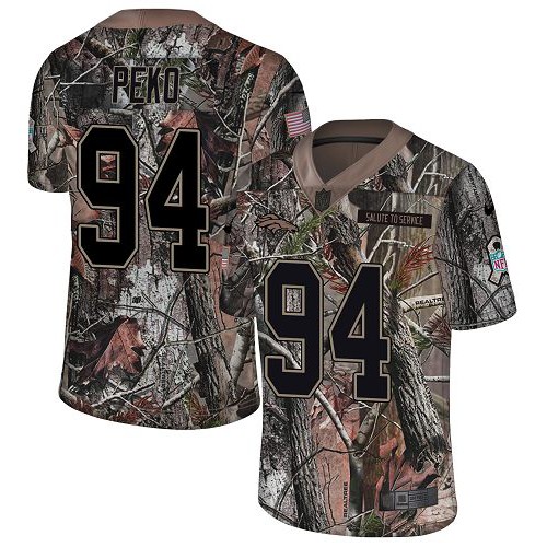 Nike Denver Broncos #94 Domata Peko Camo Men’s Stitched NFL Limited Rush Realtree Jersey