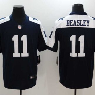 Nike Limited Dallas Cowboys #11 Cole Beasley Navy Blue Thanksgiving Vapor Untouchable Player Jersey