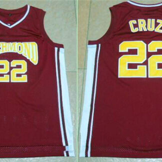 Richmond Oilers 22 Timo Cruz Home Coach Carter Movie Stitched Jersey