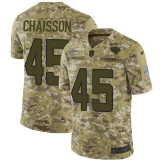 Nike Jacksonville Jaguars #45 K’Lavon Chaisson Camo Men’s Stitched NFL Limited 2018 Salute To Service Jersey