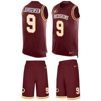 Nike Washington Football Team #9 Sonny Jurgensen Burgundy Red Team Color Men’s Stitched NFL Limited Tank Top Suit J...