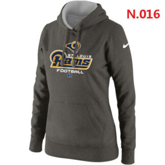 Nike St.Louis Rams Critical Victory Womens Pullover Hoodie (2)