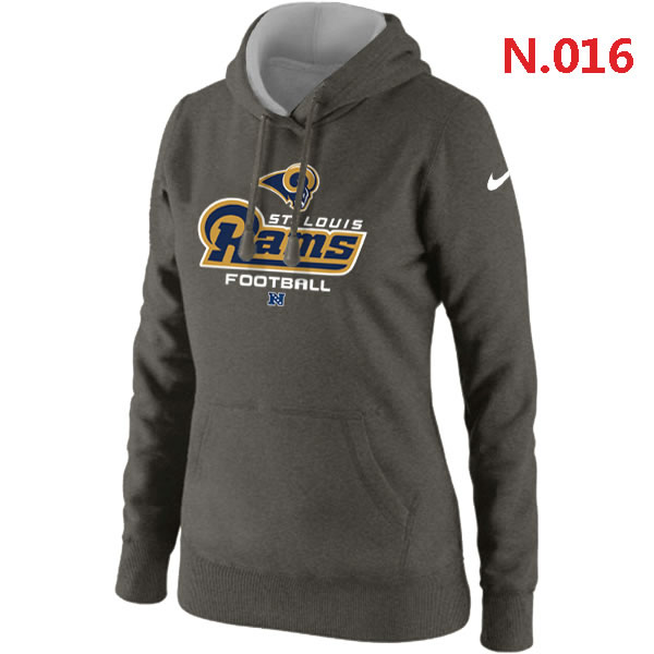 Nike St.Louis Rams Critical Victory Womens Pullover Hoodie (2)