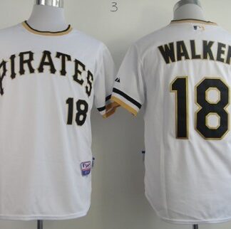 Pittsburgh Pirates #18 Neil Walker White Pullover Cool Base Jersey