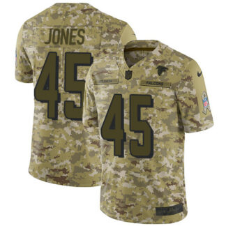 Nike Atlanta Falcons #45 Deion Jones Camo Men’s Stitched NFL Limited 2018 Salute To Service Jersey