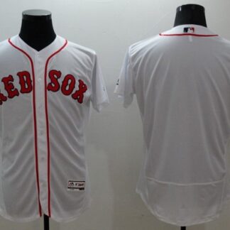 Men's Boston Red Sox Blank White Flexbase 2016 MLB Player Jersey