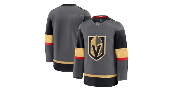 Men's Vegas Golden Knights Gray Alternate Premium Blank Jersey - Image 2
