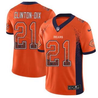Nike Chicago Bears #21 Ha Ha Clinton-Dix Orange Alternate Men’s Stitched NFL Limited Rush Drift Fashion Jersey