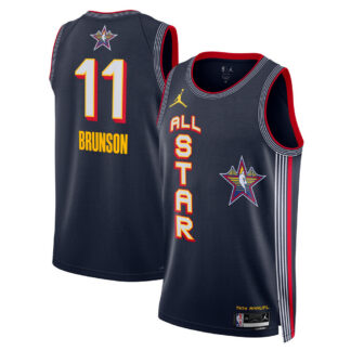 Jalen Brunson Jordan Brand Unisex Navy 2025 NBA All-Star Game Swingman Player Jersey