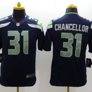 Nike Seattle Seahawks #31 Kam Chancellor Navy Blue Limited Jersey