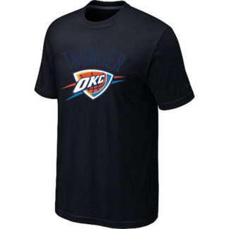 Oklahoma City Thunder Big & Tall Primary Logo Black T-Shirt