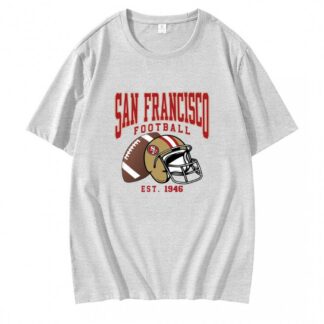 San Francisco 49ers 1946 Football Helmet T-Shirt