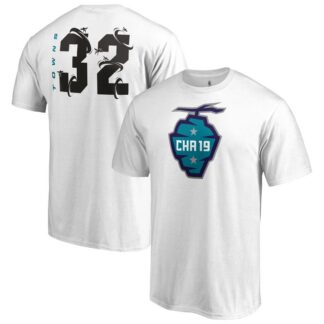 Minnesota Timberwolves 32 Karl-Anthony Towns Fanatics Branded 2019 NBA All-Star Game The Buzz Side Sweep Name & Num...