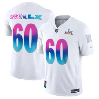 Youth Super Bowl LX Nike White Vapor F.U.S.E. Limited Jersey