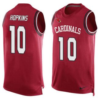 Nike Arizona Cardinals #10 DeAndre Hopkins Red Team Color Men’s Stitched NFL Limited Tank Top Jersey