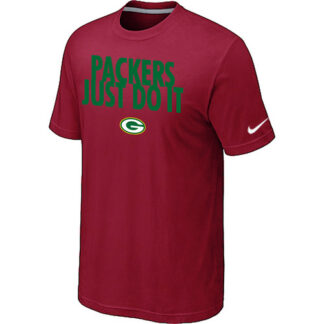 NFL Green Bay Packers Just Do It Red T-Shirt