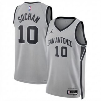 Jeremy Sochan San Antonio Spurs Nike 2025/26 Statement Edition Swingman Jersey