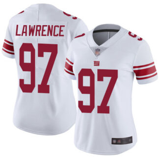 Nike New York Giants #97 Dexter Lawrence White Women’s Stitched NFL Vapor Untouchable Limited Jersey