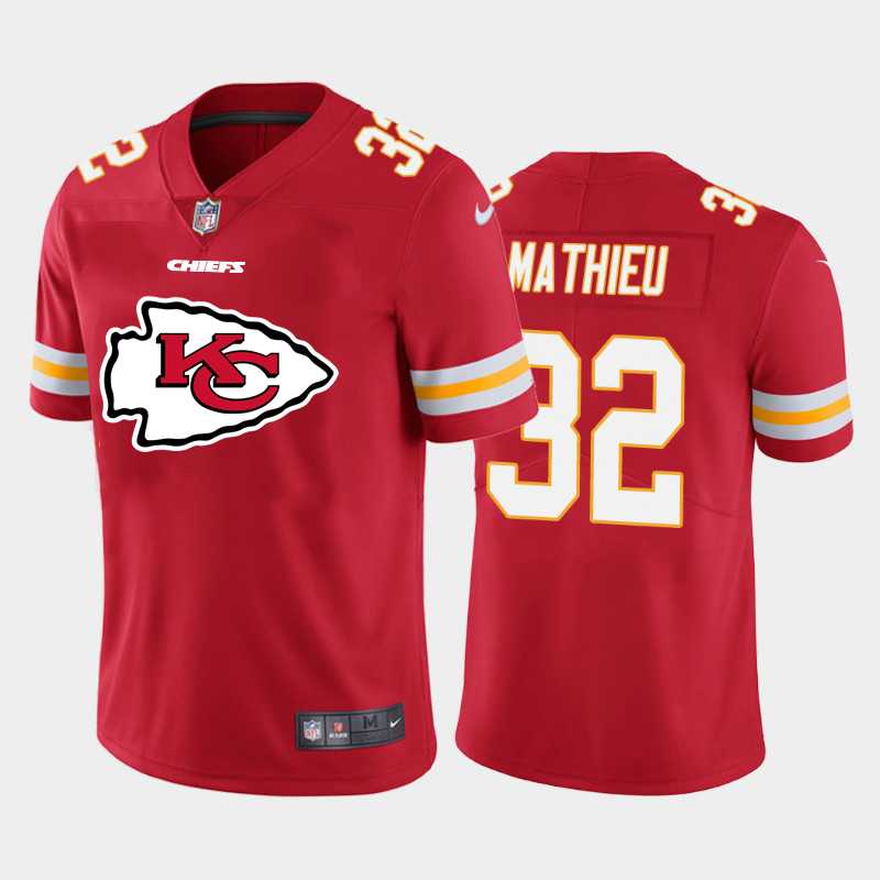 Nike Chiefs 32 Tyrann Mathieu Red Team Big Logo Vapor Untouchable Limited Jersey Dzhi