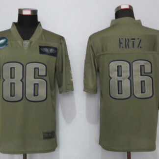 Nike Philadelphia Eagles 86 Ertz Nike Camo Salute to Service Limited Jersey