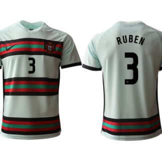 Men 2021 Europe Portugal away AAA version 3 soccer jerseys