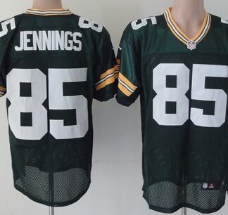 Nike Green Bay Packers #85 Greg Jennings Green Elite Jersey