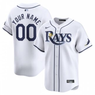 Tampa Bay Rays Nike Home Limited Custom Jersey - White