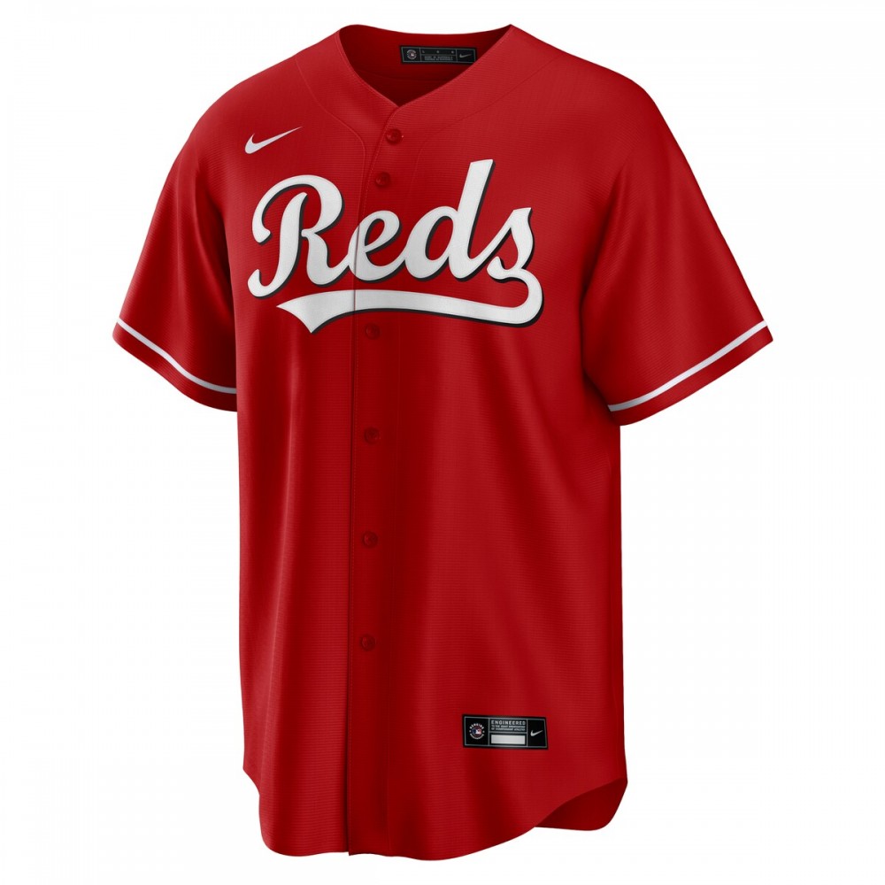 Elly De La Cruz Cincinnati Reds Nike Alternate Replica Jersey - Red - Image 2