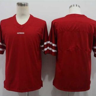 Nike 49ers Blank Red Vapor Untouchable Limited Jersey