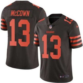 Nike Men & Women & Youth Browns 13 Josh McCown Brown Color Rush Limited Jersey