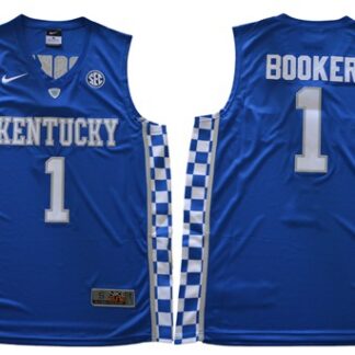 Wildcats #1 Devin Booker Royal Blue Basketball Elite Stitched NCAA Jersey