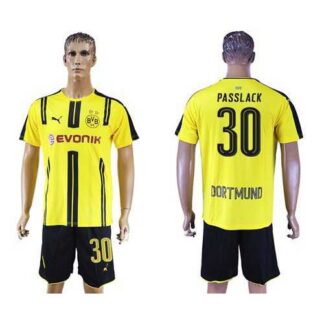 Dortmund #30 Passlack Home Soccer Club Jersey