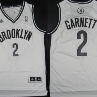 Brooklyn Nets #2 Kevin Garnett Revolution 30 Swingman White Jerseys