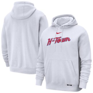 Houston Rockets Nike 2025/26 City Edition Essential Remix Club Hoodie – White