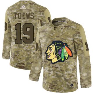 Adidas Chicago Blackhawks #19 Jonathan Toews Camo Authentic Stitched NHL Jersey
