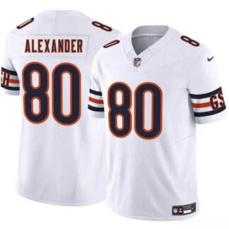 Men & Women & Youth Chicago Bears #80 Maurice Alexander White 2025 F.U.S.E. Vapor Stitched Jersey