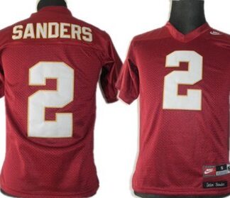 Florida State Seminoles #2 Sanders Red Kids Jersey