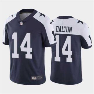 Nike Cowboys 14 Andy Dalton Navy Throwback Vapor Untouchable Limited Jersey Dzhi
