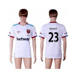 West Ham United #23 Poyet Away Soccer Club Jersey